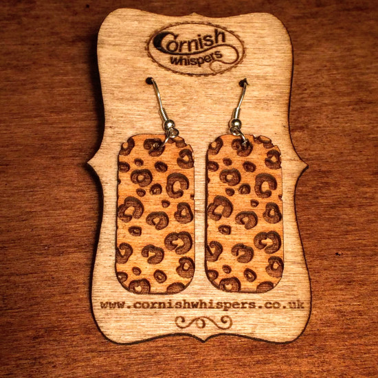 Animal Print Earrings