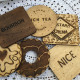 Set of 6 Biscuit Coasters
