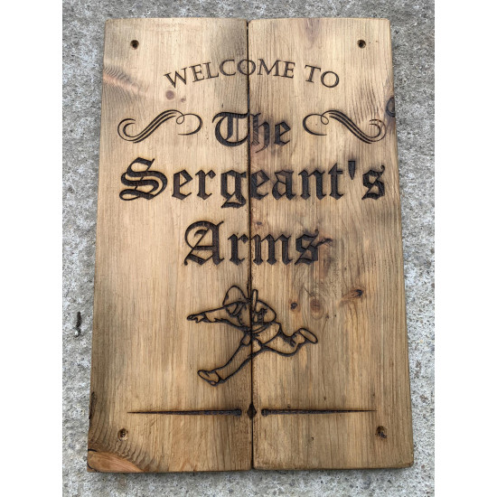 Custom Reclaimed Wooden Sign – Your Design, Your Words