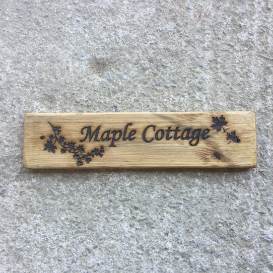 Custom Reclaimed Wooden Sign – Your Design, Your Words