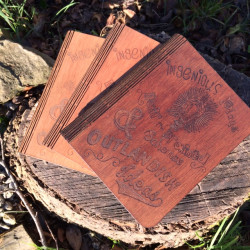 Wooden Notebook