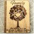 Wooden Family Notebook