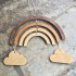 Wooden Rainbow Mobile