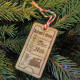 Polar Express Train Ticket Decoration