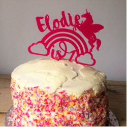 Unicorn Cake Topper