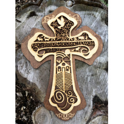 Wooden Baptism Cross