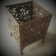 Wooden Tea Light Lantern