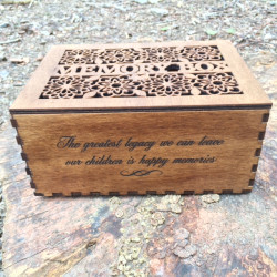 Wooden Memory Box