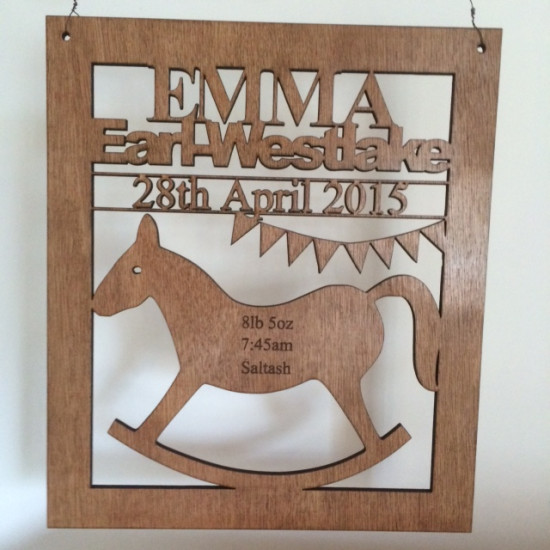 Personalised Birth Frame