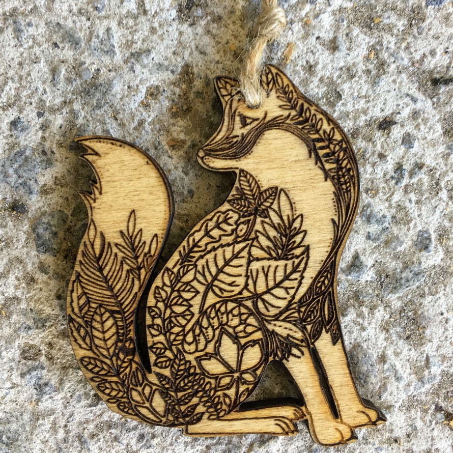Zen Fox Decoration